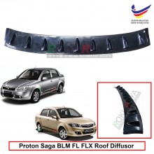 Proton Saga BLM FL FLX (2nd Gen) 2008-2016 Vortex Generator Shark Fin Aerodynamic Rear Top Roof Diffuser Diffusor